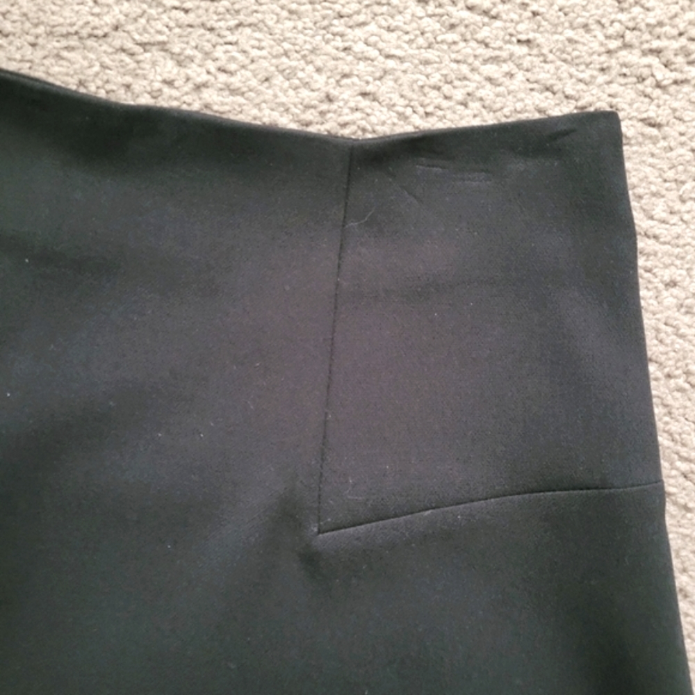 NWT Loft Flared Cut-Out Hem Skirt - Picture 5 of 7